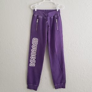 DSQUARED2 L.A. jogger purple track pants Size L